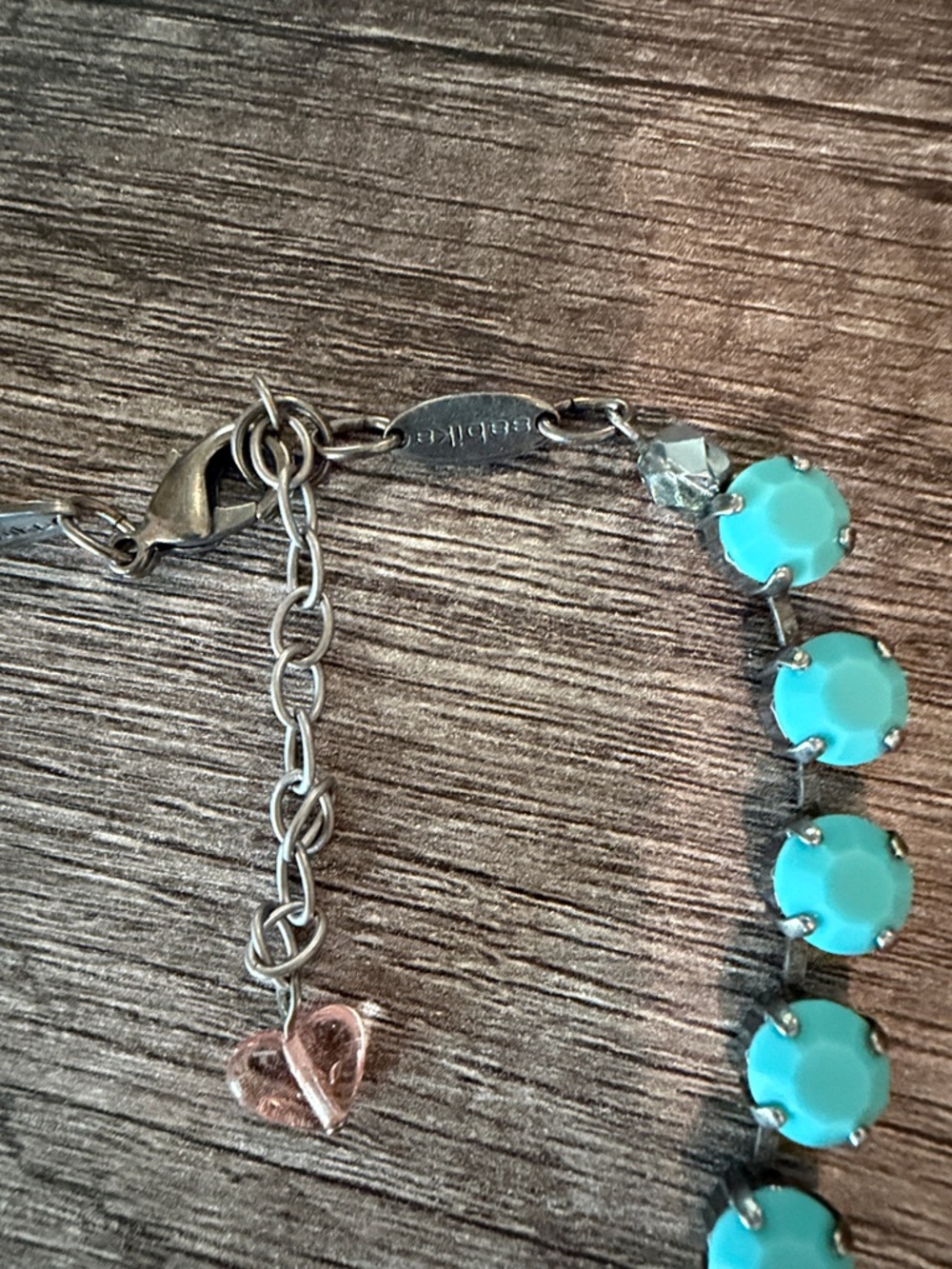 Sabika turquoise colored choker - Picture 2 of 3